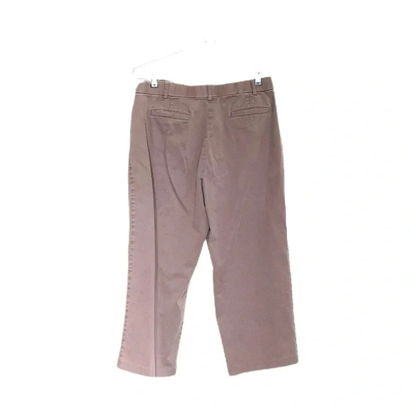 Sag Harbor Stretch Khaki Capri Women’s Pants Tan 6 - Picture 4 of 12